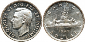 Canada. Dollar, 1947. PCGS MS60
