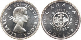 Canada. Dollar, 1964. ANACS MS67