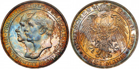 German States: Prussia. 3 Mark, 1911-A. NGC PF64