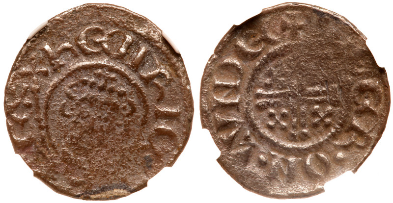 Great Britain. Penny, ND. S.1353. 1.51g. John, 1199-1216. Short cross coinage. L...