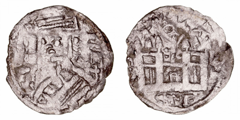 Monedas Medievales
Corona Castellano Leonesa
Alfonso VIII
Dinero. VE. Marca d...