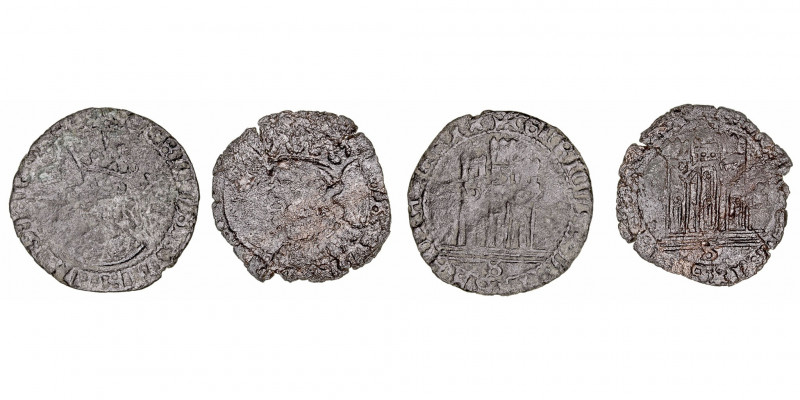 Monedas Medievales
Corona Castellano Leonesa
Enrique IV
1/2 Cuartillo. VE. Se...