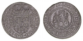 Monarquía Española
Felipe V
4 Maravedís. AE. Segovia. 1719. 8.89g. Cal.92. MBC-.