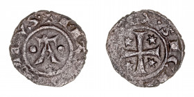 Monedas Extranjeras
Italia
Dinero. AE. Messina. Manfredo (1258-1266). 0.64g. Spahr 193. MBC-.