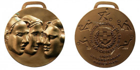Medallas
Medalla. AE. s/f. Delegación Nacional del S.E.U. 64.00mm. Puntitos de verdín. (EBC).