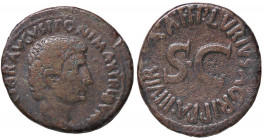 ROMANE IMPERIALI - Augusto (27 a.C.-14 d.C.) - Asse - Testa a d. /R SC entro scritta circolare C. 445; RIC 427 (AE g. 10,6)
BB