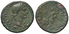 ROMANE IMPERIALI - Traiano (98-117) - Asse - Busto laureato a d. /R La Vittoria andante a s. con palma e scudo C. 617 (AE g. 11,16)
BB+/BB
