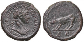 ROMANE IMPERIALI - Traiano (98-117) - Quadrante - Busto laureato a d. /R Lupa andante a s. C. 340 (AE g. 3,3)
qSPL