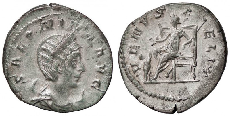 ROMANE IMPERIALI - Salonina (moglie di Gallieno) - Antoniniano - Busto diademato...