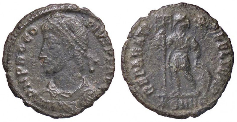 ROMANE IMPERIALI - Procopio (365-366) - AE 3 - Busto diademato e corazzato a s. ...