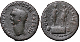 ROMANE PROVINCIALI - Domiziano (81-96) - AE 24 (Macedonia-Philippi) RPC 345 (AE g. 7,72)
qBB/MB+