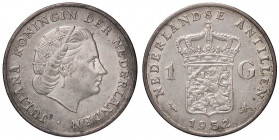 ESTERE - ANTILLE OLANDESI - Juliana (1948-1980) - Gulden 1952 Kr. 2 AG
SPL+/qFDC