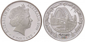 ESTERE - AUSTRALIA - Elisabetta II (1952) - 5 Dollari 2000 - Olimpiadi AG
FS