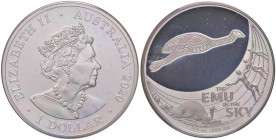 ESTERE - AUSTRALIA - Elisabetta II (1952) - Dollaro 2020 - Emu AG In confezione
FS