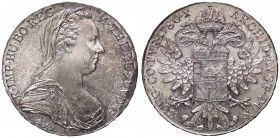 ESTERE - AUSTRIA - Maria Teresa (vedova) (1765-1780) - Tallero 1780 Kr. 1866.2 AG Riconio
FDC
