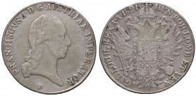 ESTERE - AUSTRIA - Francesco I Imperatore (1806-1835) - Tallero 1821 B Kr. 2162 AG Appiccagnolo rimosso
MB
