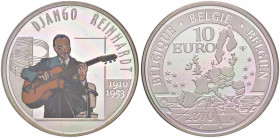 ESTERE - BELGIO - Alberto II (1993) - 10 Euro 2010 - Django Reinhartd AG
FS