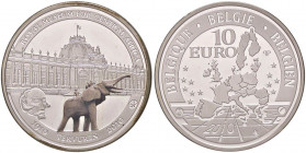 ESTERE - BELGIO - Alberto II (1993) - 10 Euro 2010 - Museo reale per l'Africa Centrale AG
FS