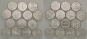 ESTERE - CANADA - Elisabetta II (1952) - Serie 1973-1976 - Olimpiadi AG Giro completo delle 28 monete delle olimpiadi senza confezione
FDC