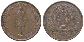 ESTERE - CANADA-LOWER CANADA - Vittoria (1837-1901) - Token 1837 Kr. TN6 CU da 1/2 penny
BB+