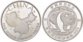 ESTERE - CINA - Repubblica Popolare Cinese (1912) - 10 Yuan 1993 - Panda AG
FS