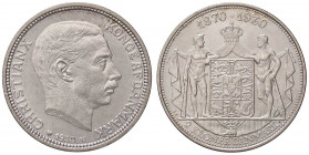 ESTERE - DANIMARCA - Cristiano X (1912-1947) - 2 Corone 1930 - 60° compleanno del Re Kr. 829 AG
qFDC