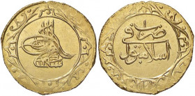 ESTERE - EGITTO - Selim III (1789-1807) - Altin 1203 (1789) Kr. 526 (AU g. 3,44)
qSPL
