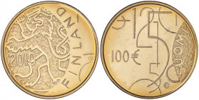 ESTERE - FINLANDIA - Repubblica - 100 Euro 2010 (AU g. 8,48)
FS