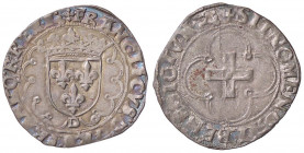 ESTERE - FRANCIA - Francesco I (1515-1547) - Dozzeno Gad. 927 (AG g. 2,69) Bella patina iridescente
BB+