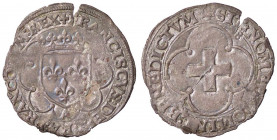 ESTERE - FRANCIA - Francesco I (1515-1547) - Dozzeno Gad. 927 (AG g. 2,41) Bella patina iridescente
BB+