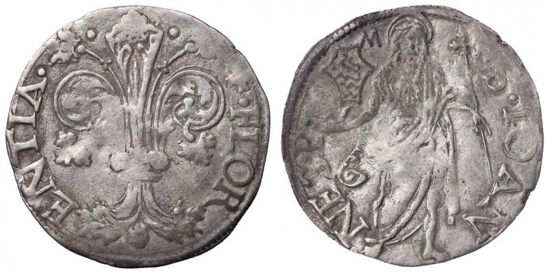 ZECCHE ITALIANE - FIRENZE - Repubblica (1189-1532) - Grosso da 7 soldi (1509 - I...