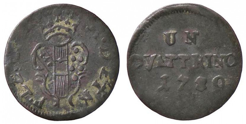 ZECCHE ITALIANE - FIRENZE - Pietro Leopoldo di Lorena (1765-1790) - Quattrino 17...