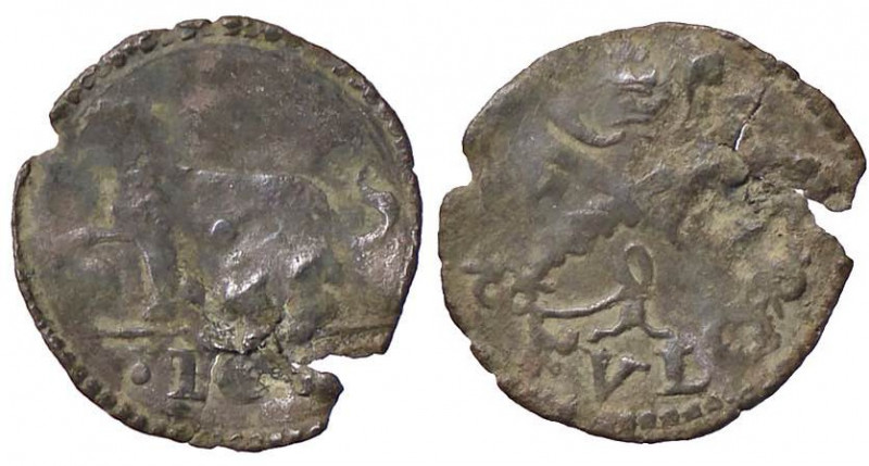 ZECCHE ITALIANE - FOLIGNO - Leone X (1513-1521) - Quattrino CNI 12; Munt. 128 R ...