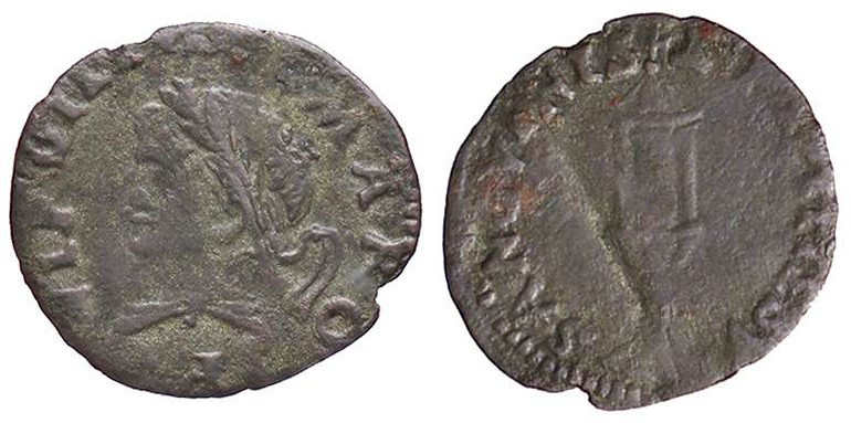 ZECCHE ITALIANE - MANTOVA - Francesco II (1484-1519) - Bagattino CNI 32/33 (anon...