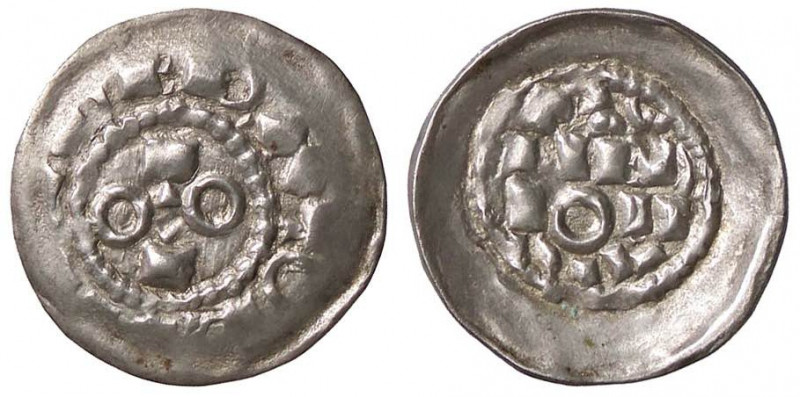 ZECCHE ITALIANE - MILANO - Ottone III (983-1002) - Denaro scodellato MIR 39 (AG ...