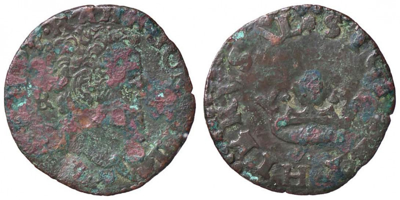 ZECCHE ITALIANE - NAPOLI - Filippo II (1554-1598) - 2 Cavalli P.R. 99; MIR 195 (...