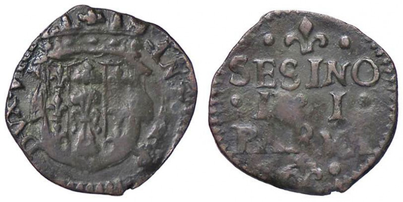 ZECCHE ITALIANE - PARMA - Antonio Farnese (1727-1731) - Sesino CNI 6/10; MIR 105...