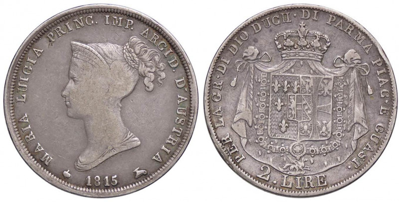 ZECCHE ITALIANE - PARMA - Maria Luigia (1815-1847) - 2 Lire 1815 Pag. 8; Mont. 1...