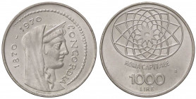 REPUBBLICA ITALIANA - Repubblica Italiana (monetazione in lire) (1946-2001) - 1.000 Lire 1970 - Roma Capitale Mont. 6 AG
FDC
