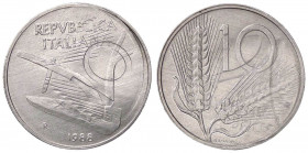 REPUBBLICA ITALIANA - Repubblica Italiana (monetazione in lire) (1946-2001) - 10 Lire 1988 IT Doppia battitura
SPL-FDC