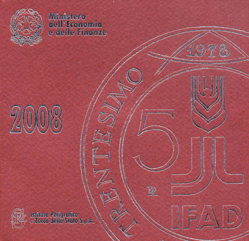 REPUBBLICA ITALIANA - Repubblica Italiana (monetazione in euro) (2002) - Serie z...