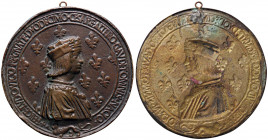 MEDAGLIE ESTERE - FRANCIA - Luigi XII (1498-1515) - Medaglia AE Ø 110 Postuma
BB+