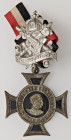 MEDAGLIE ESTERE - GERMANIA - Guglielmo II (1888-1918) - Croce Al merito veterani di guerra AE Ø 40
BB-SPL