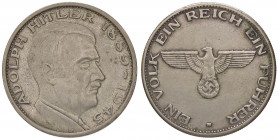 MEDAGLIE ESTERE - GERMANIA - Terzo Reich (1933-1945) - Medaglia Per la morte di A. Hitler MB Ø 35
BB+