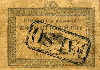 CARTAMONETA - STATO PONTIFICIO - Repubblica Romana Boni Centrali (1849) - 24 Baiocchi 1849 Gav. 174 RR Armellini Falso d'epoca
qBB