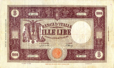 CARTAMONETA - BANCA d'ITALIA - Repubblica Italiana (monetazione in lire) (1946-2001) - 1.000 Lire - Barbetti (testina) 19/12/1946 Alfa 640; Lireuro 51...