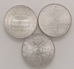 LOTTI - Estere AUSTRIA - 50 scellini 1973 (2) e Finlandia 10 markkaa 1971 Lotto di 3 monete in AG
qFDC÷FDC