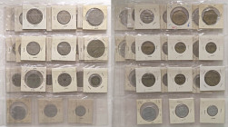 LOTTI - Estere CONGO BELGA - Lotto di 27 monete diverse per tipo o data
MB÷SPL
