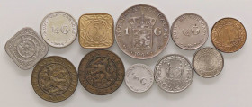 LOTTI - Estere CURACAO - 7 monete (4 in AG) e Suriname (4) Lotto di 11 monete
qBB÷qFDC