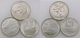 LOTTI - Estere EGITTO - Israele, Messico Lotto di 3 monete
qFDC